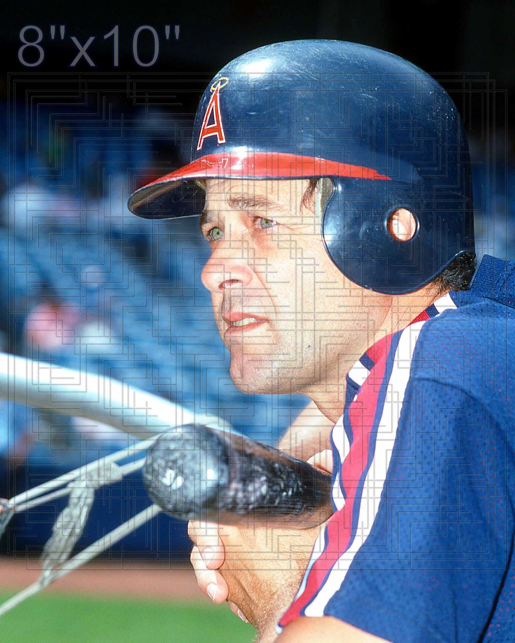 Bob Boone - 1986 California Angels - choose a size & style