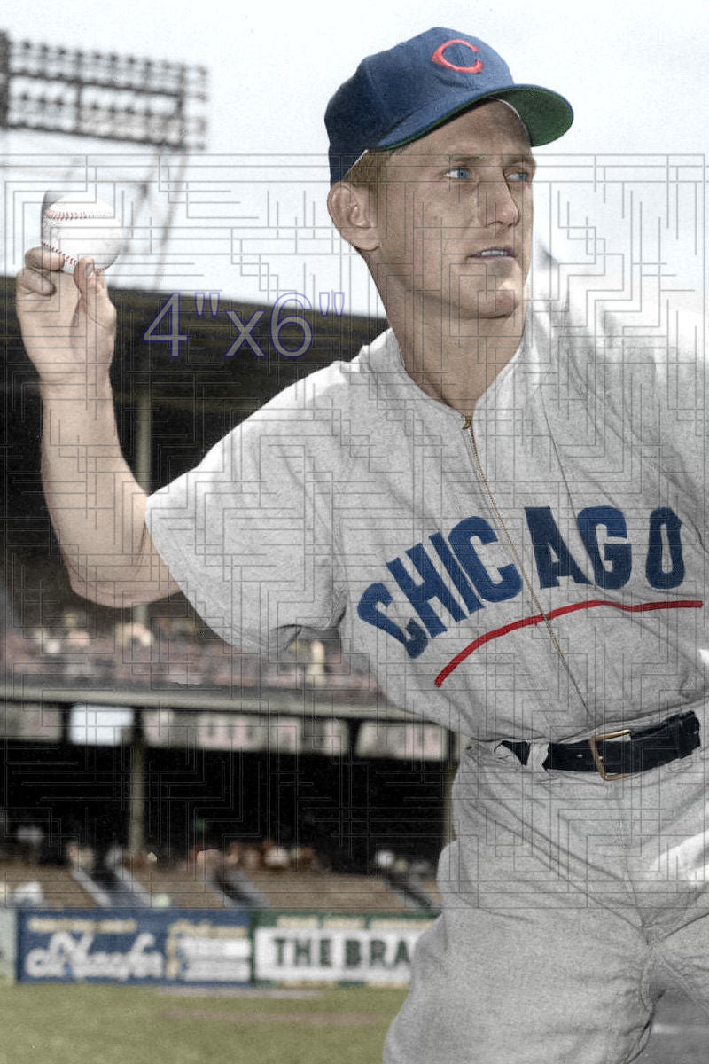Bob Borkowski - 1951 Chicago Cubs - choose a size & style
