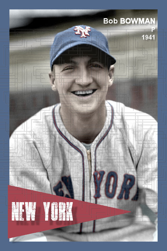 Bob Bowman - 1941 New York Giants - choose a size & style