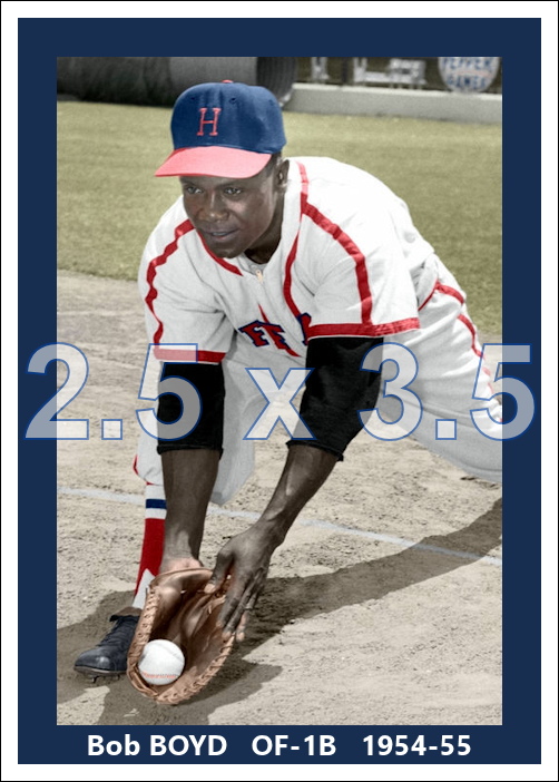 Bob Boyd - 1954-55 Houston Buffaloes - choose a size & style