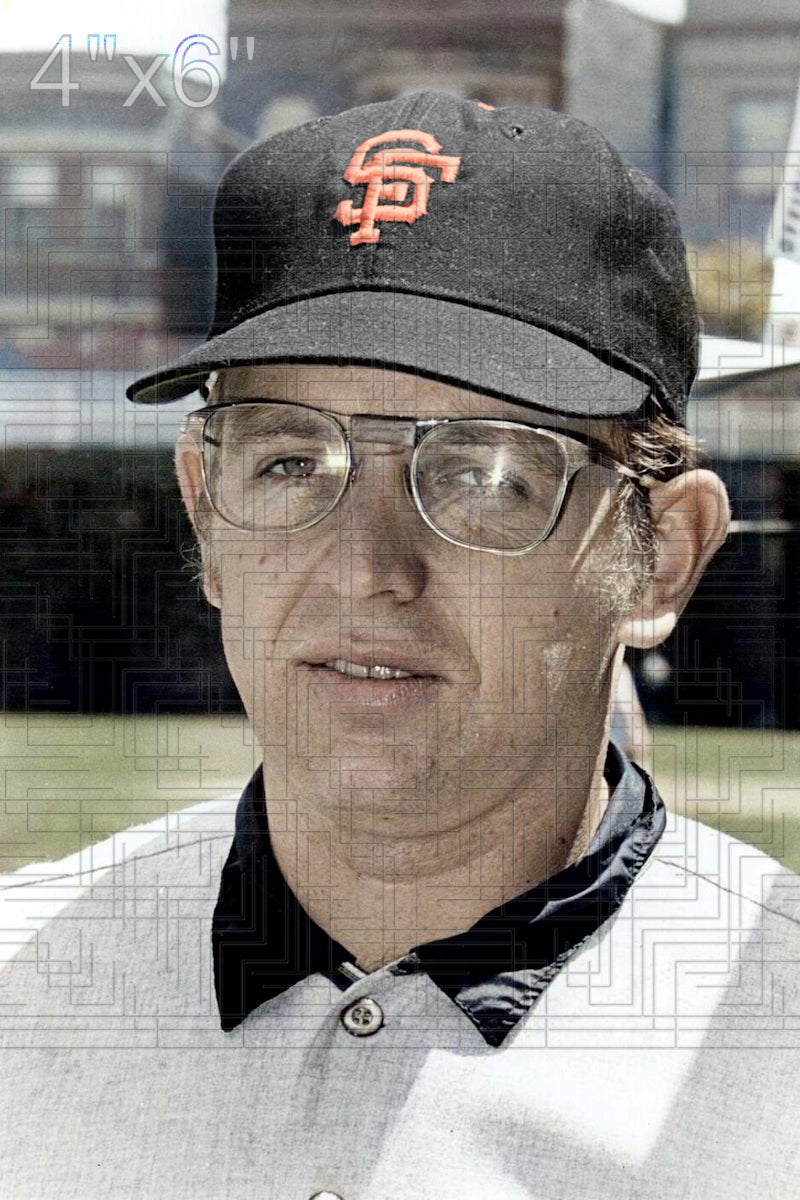 Bob Burda - 1970 San Francisco Giants - choose a size & style