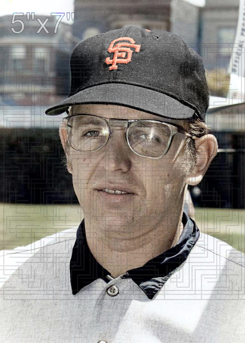Bob Burda - 1970 San Francisco Giants - choose a size & style