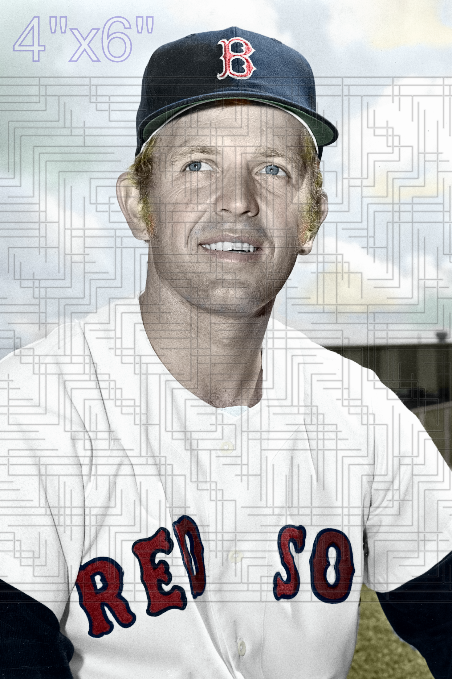 Bob Burda - 1972 Boston Red Sox - choose a size & style)