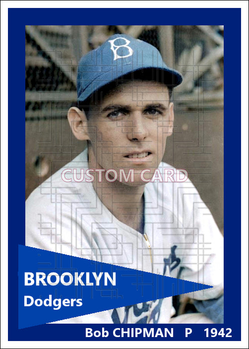 Bob Chipman - 1942 Brooklyn Dodgers - choose a size & style