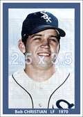 Bob Christian - 1970 Chicago White Sox - choose a size & style