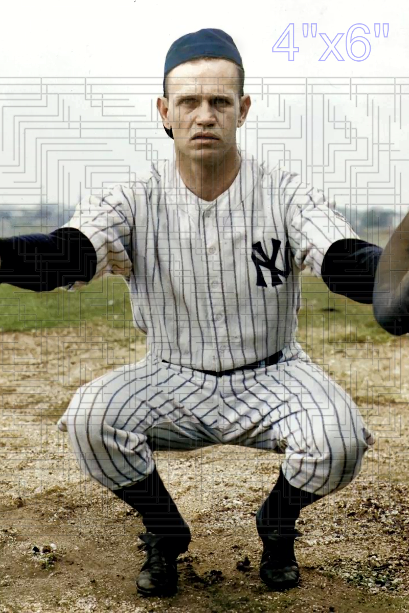 Bob Collins - 1944 New York Yankees - choose a size & style