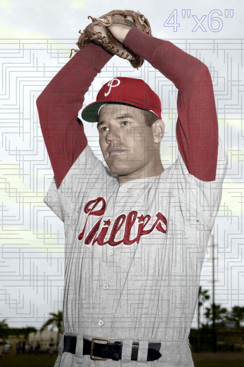 Bob Conley - 1958 Philadelphia Phillies - choose a size & style