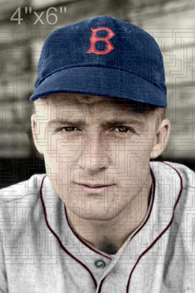 Bob Daughters - 1937 Boston Red Sox - choose a size & style