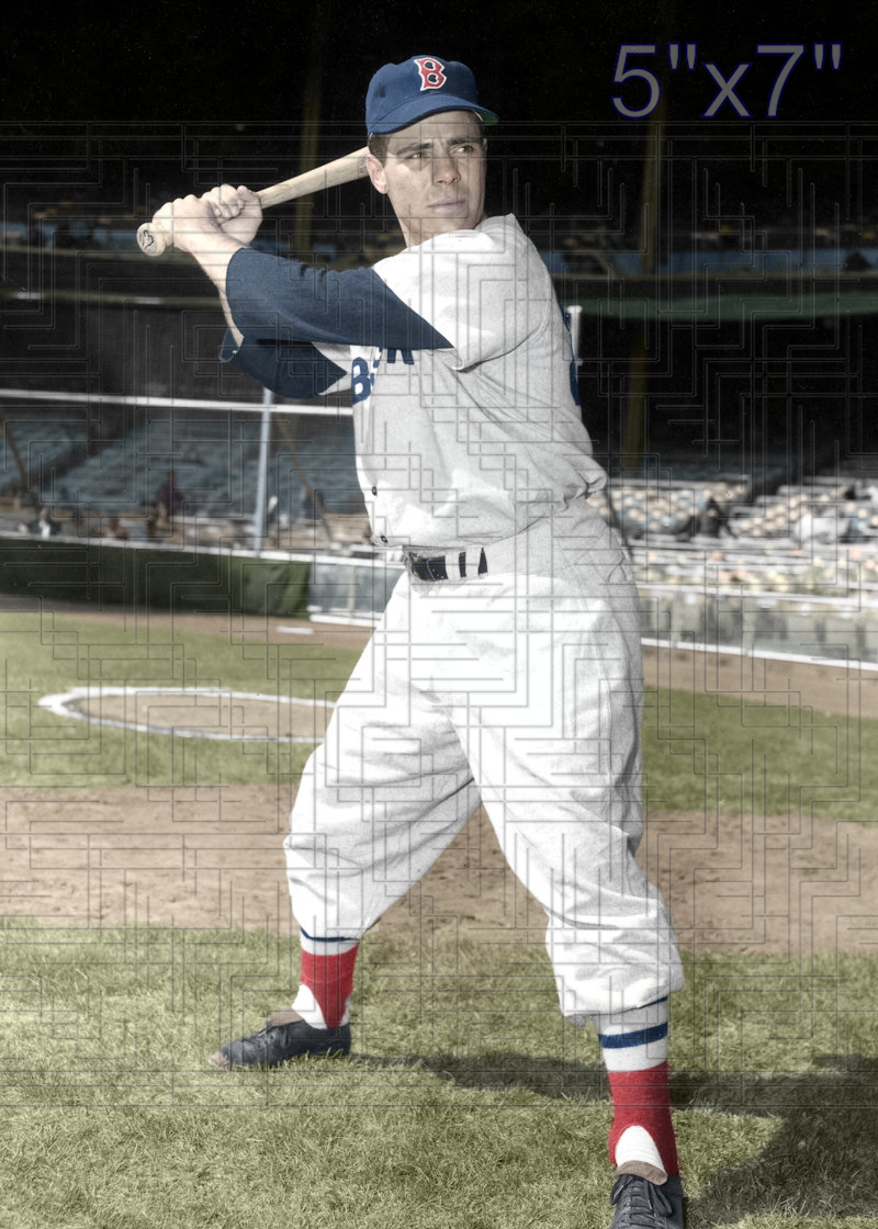 Bob DiPietro - 1951 Boston Red Sox - choose a size & style