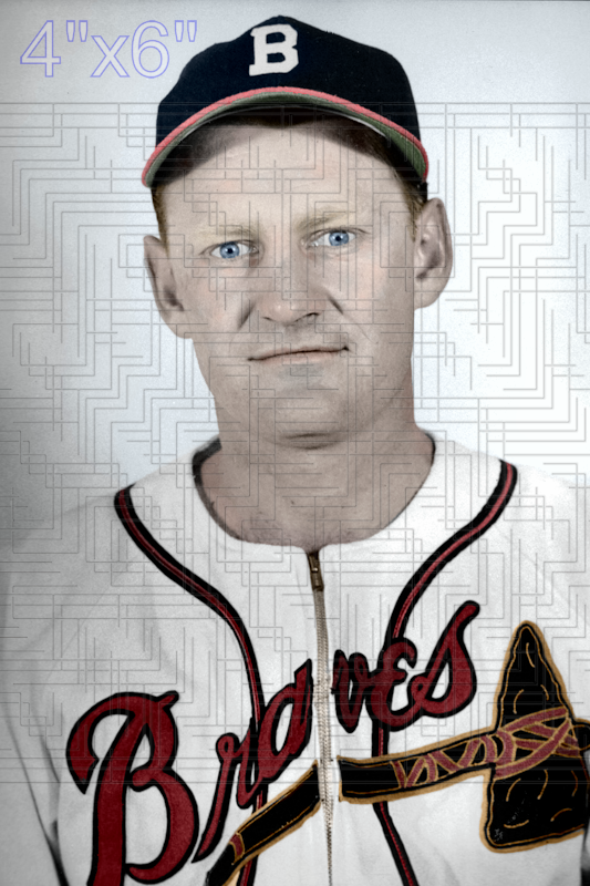 Bob Elliott - 1947 Boston Braves - choose a size & style