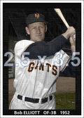 Bob Elliott - 1952 New York Giants - choose a size & style