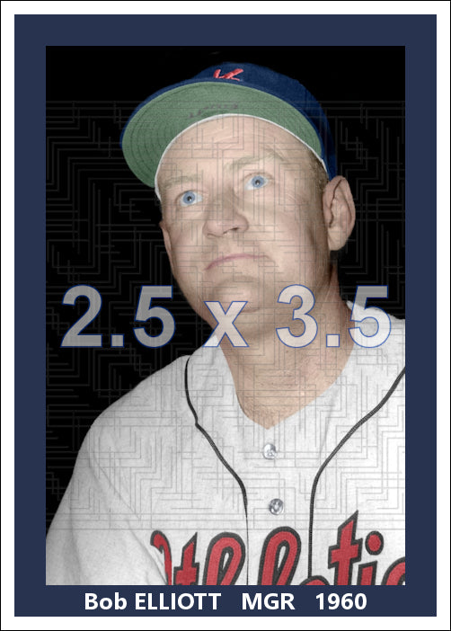 Bob Elliott - 1960 Kansas City Athletics - choose a size & style