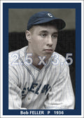 Bob Feller - 1936 Cleveland Indians - choose a size & style