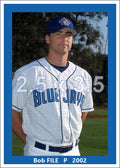 Bob File - 2002 Toronto Blue Jays - choose a size & style