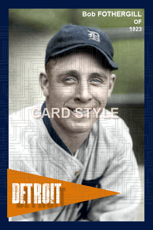 Bob Fothergill - 1923 Detroit Tigers - choose a size & style