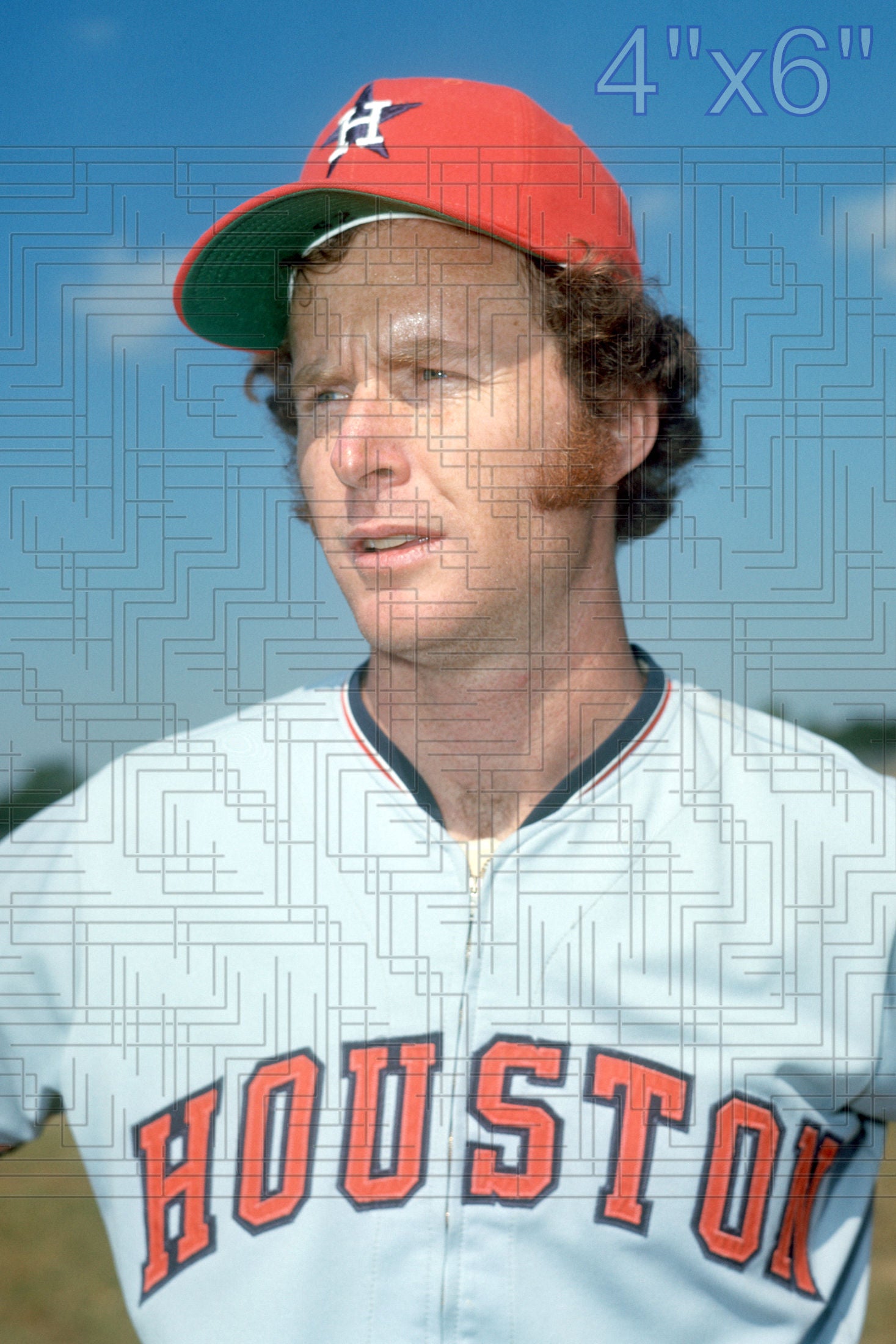 Bob Gallagher - 1974 Houston Astros - choose a size & style