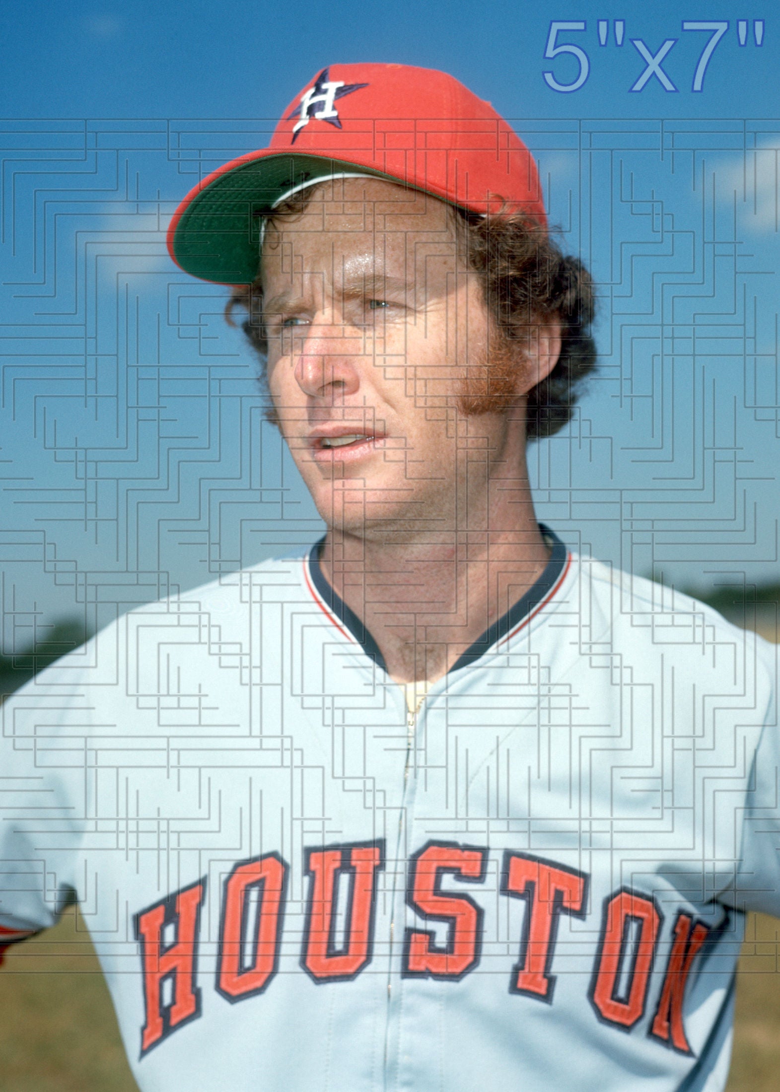 Bob Gallagher - 1974 Houston Astros - choose a size & style