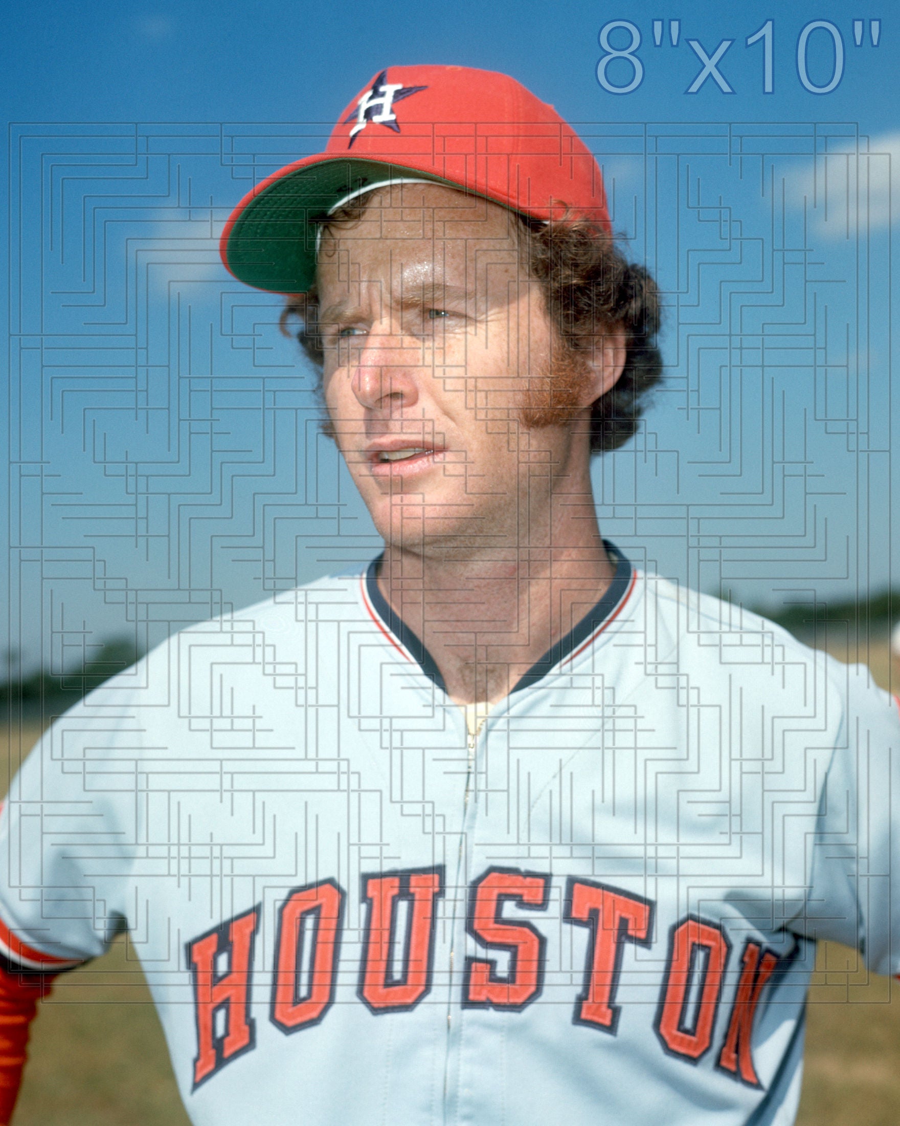 Bob Gallagher - 1974 Houston Astros - choose a size & style