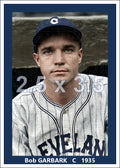 Bob Garbark - 1935 Cleveland Indians - choose a size & style