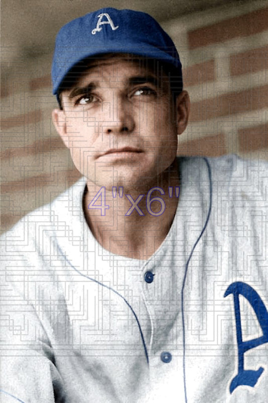 Bob Garbark - 1944 Philadelphia Athletics - choose a size & style