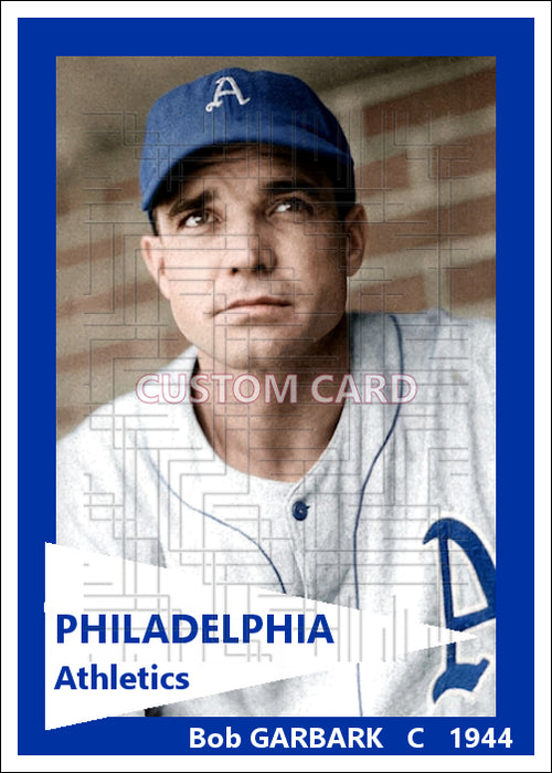Bob Garbark - 1944 Philadelphia Athletics - choose a size & style