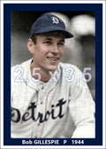 Bob Gillespie - 1944 Detroit Tigers - choose a size & style