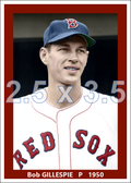 Bob Gillespie - 1950 Boston Red Sox - choose a size & style