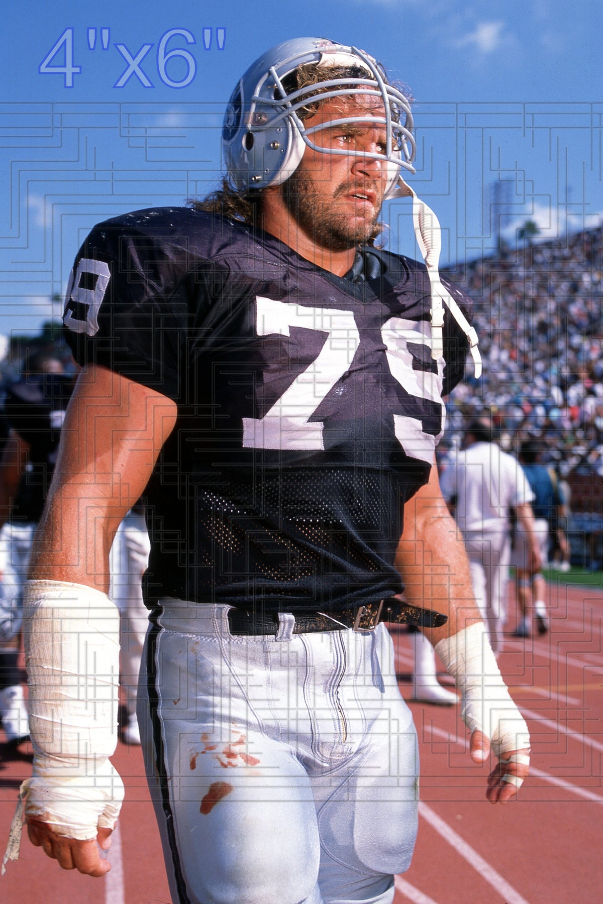 Bob Golic - 1989 Los Angeles Raiders - choose a size & style