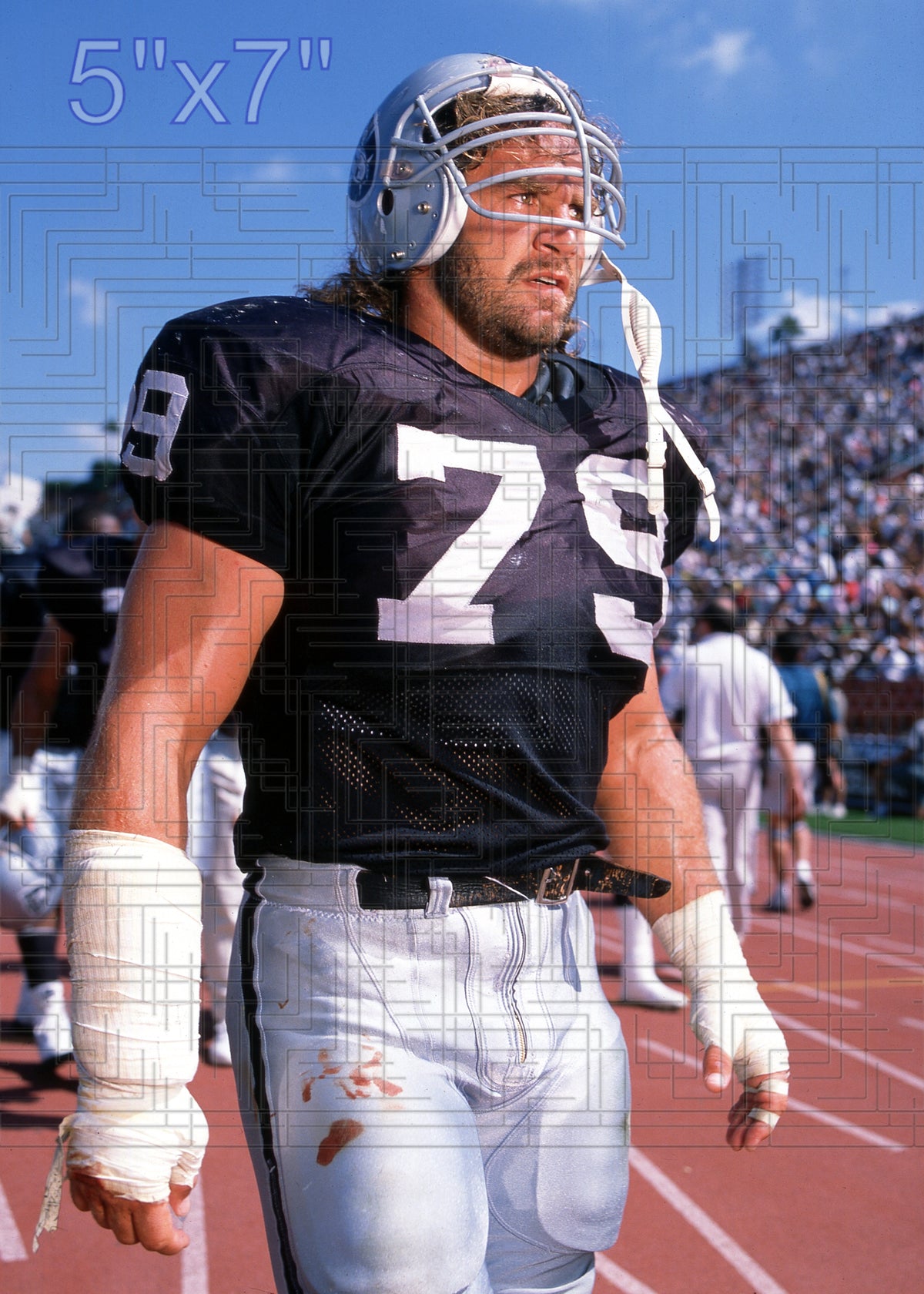 Bob Golic - 1989 Los Angeles Raiders - choose a size & style