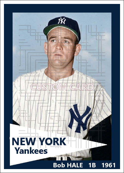Bob Hale - 1961 New York Yankees - choose a size & style