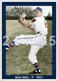 Bob Hall - 1951 Boston Braves - choose a size & style