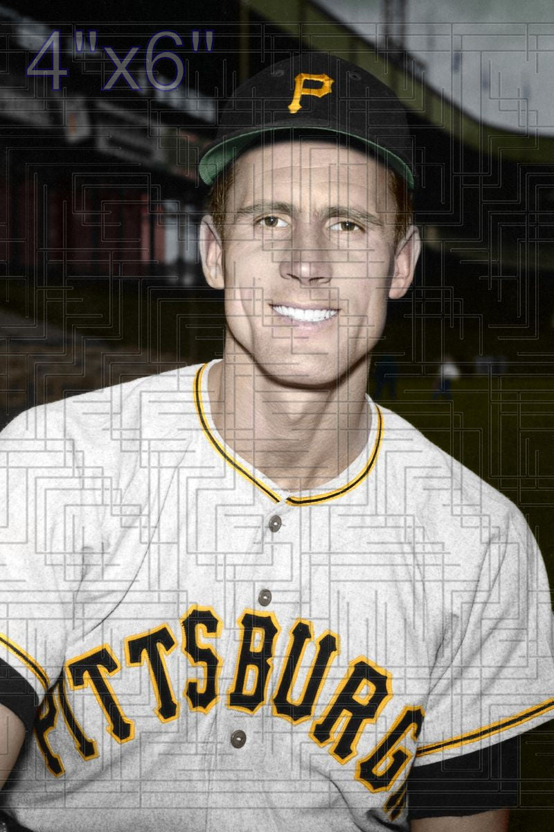 Bob Hall - 1953 Pittsburgh Pirates - choose a size & style