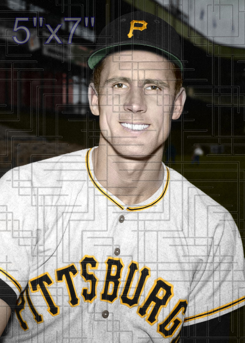 Bob Hall - 1953 Pittsburgh Pirates - choose a size & style