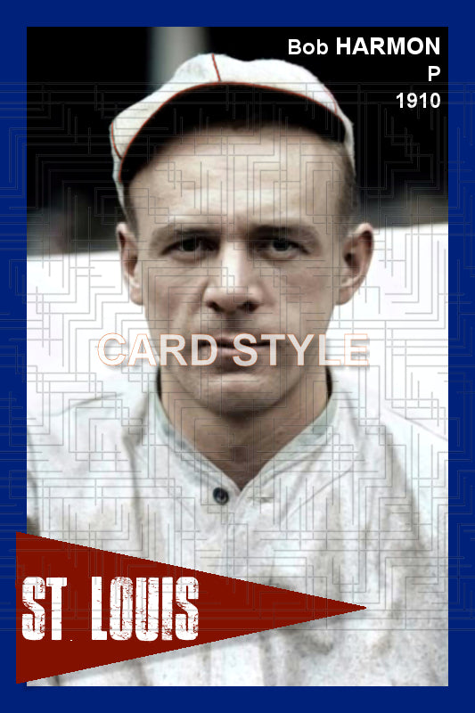 Bob Harmon - 1910 St. Louis Cardinals - choose a size & style