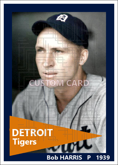 Bob Harris - 1939 Detroit Tigers - choose a size & style