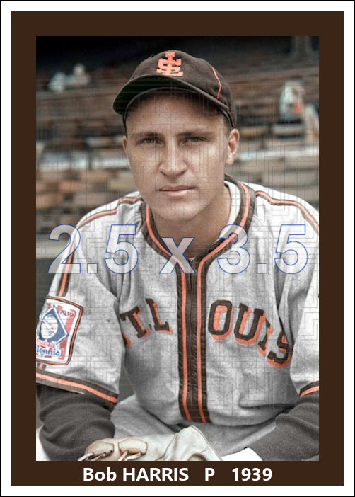 Bob Harris - 1939 St. Louis Browns - choose a size & style