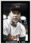 Bob Harrison - 1956 Baltimore Orioles - choose a size & style