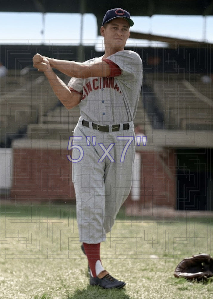 Bob Hazle - 1955 Cincinnati Reds - choose a size & style