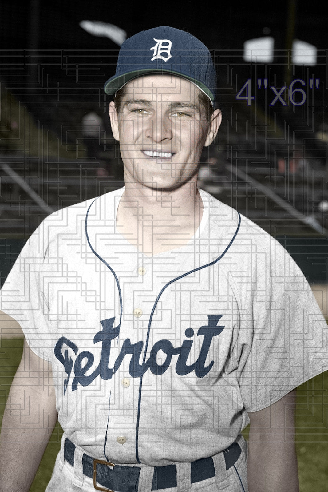 Bob Hazle - 1958 Detroit Tigers - choose a size & style