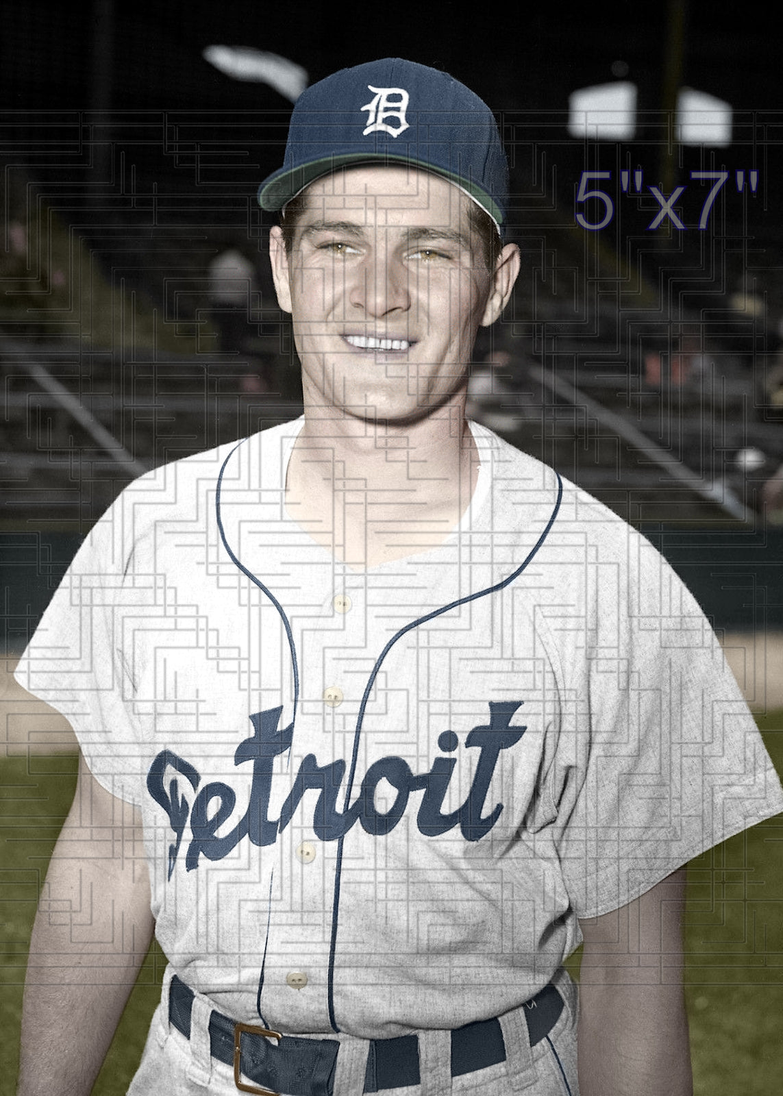 Bob Hazle - 1958 Detroit Tigers - choose a size & style