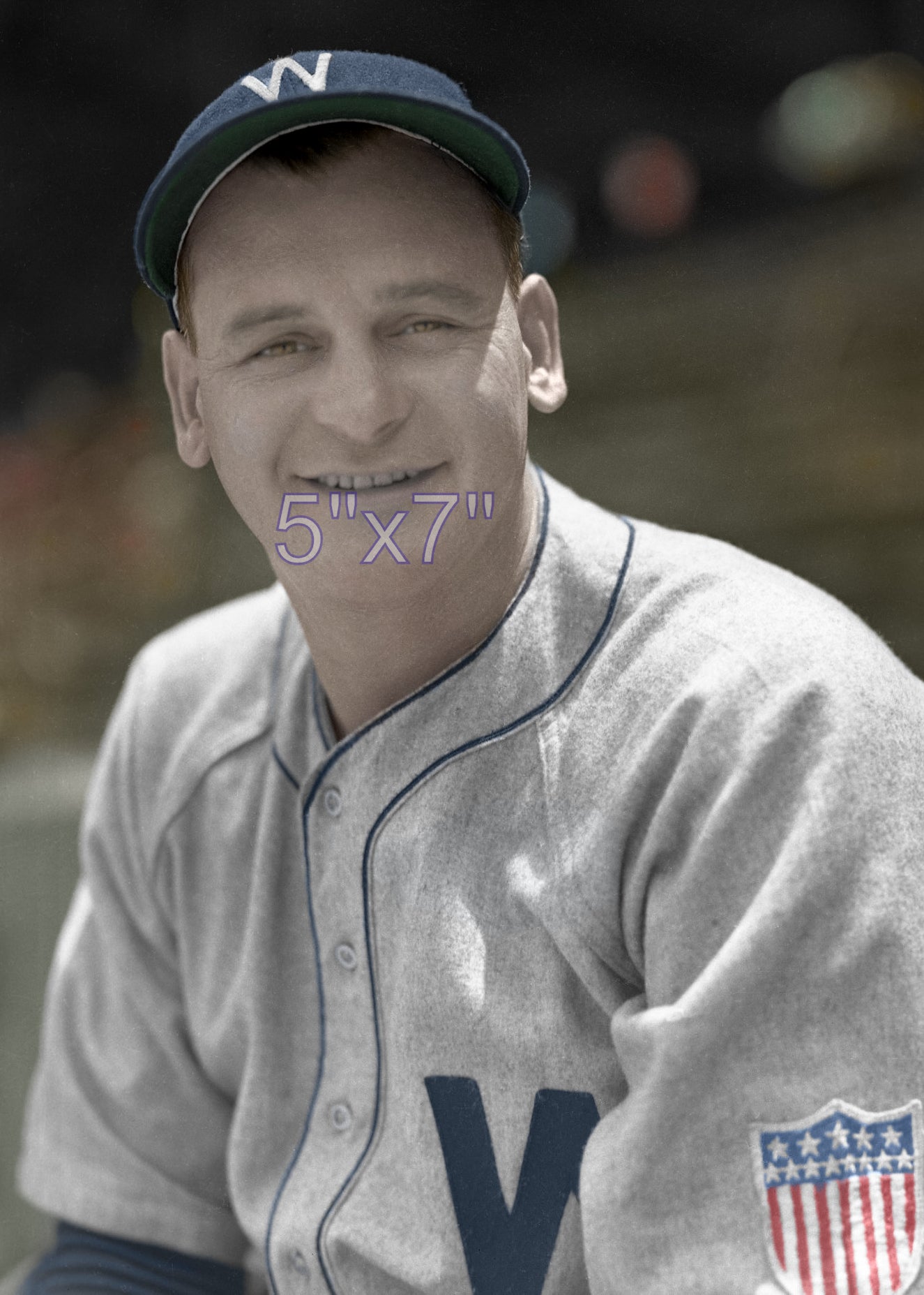 Bob Johnson - 1943 Washington Senators - choose a size & style