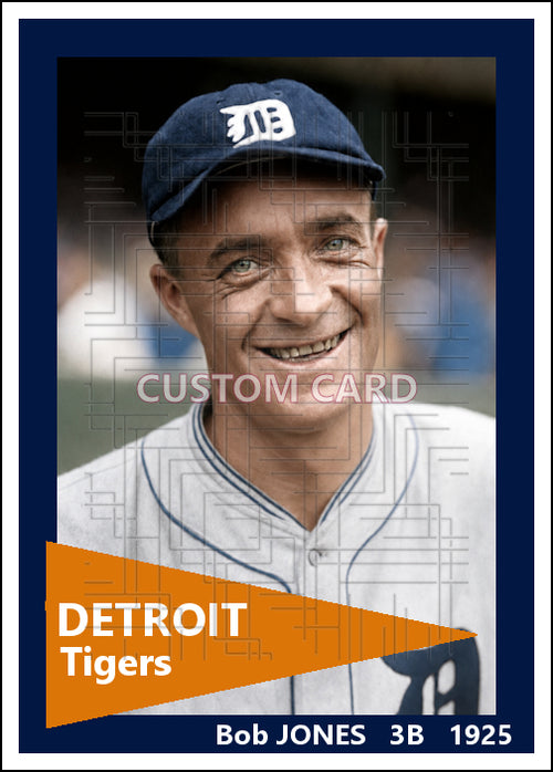 Bob Jones - 1925 Detroit Tigers - choose a size & style