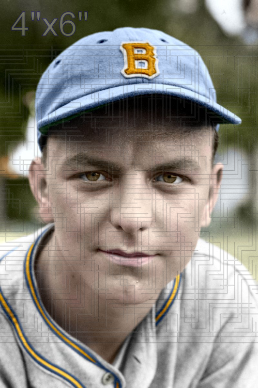 Bob Kahle - 1938 Boston Bees - choose a size & style