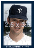 Bob Kammeyer - 1978 New York Yankees - choose a size & style