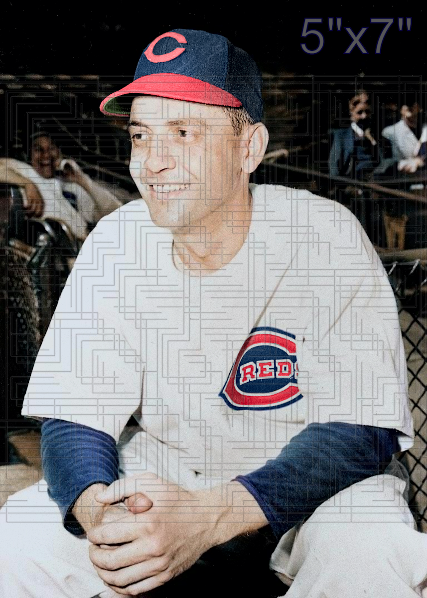 Bob Katz - 1944 Cincinnati Reds - choose a size & style