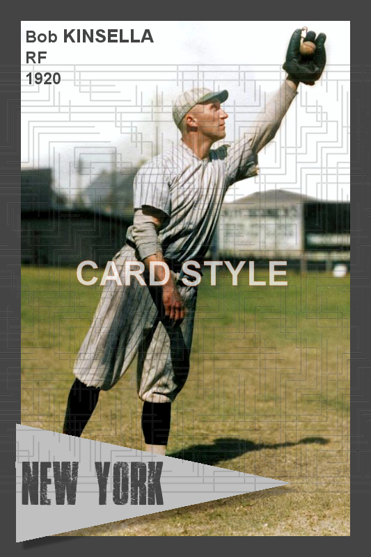 Bob Kinsella - 1920 New York Giants - choose a size & style