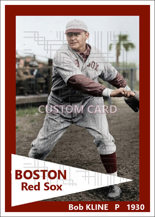 Bob Kline - 1930 Boston Red Sox - choose a size & style
