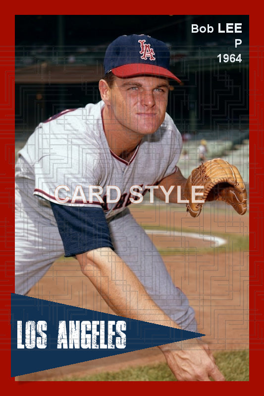 Bob Lee - 1964 Los Angeles Angels - choose a size & style