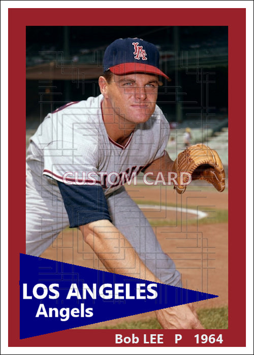 Bob Lee - 1964 Los Angeles Angels - choose a size & style