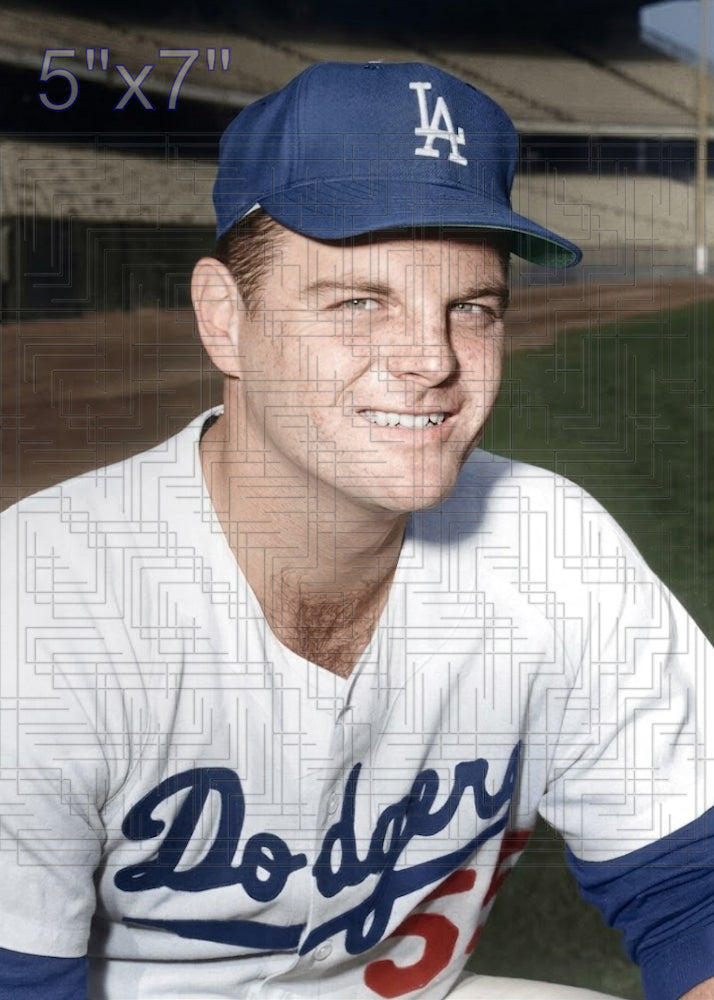 Bob Lee - 1967 Los Angeles Dodgers - choose a size & style